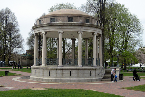 Parkman Bandstand in Boston Common