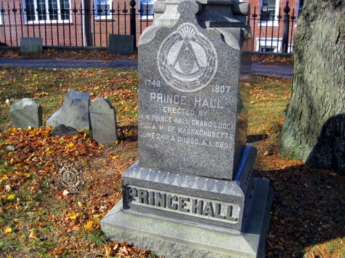 Prince Hall Grave Marker - Copps Hill Boston