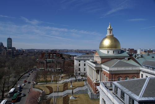 The Gold Dome of the Massachusetts State House